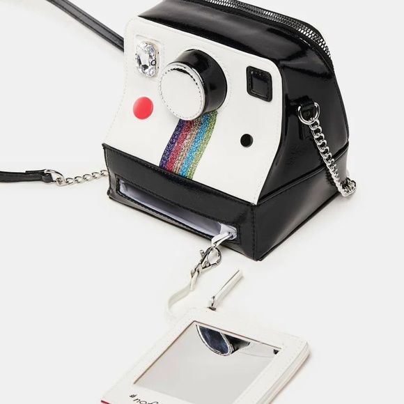 NEW Betsey Johnson Oh Snap Kitsch polaroid camera crossbody bag purse - Picture 2 of 8